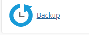 cPanel Backup icon