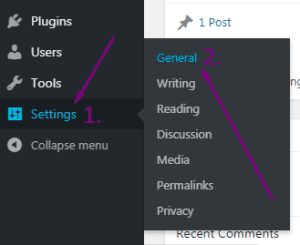 wordpress-general-settings