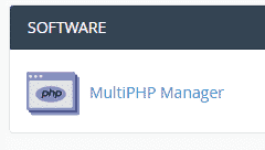 how to change php versions