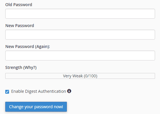 cpanel-change-password