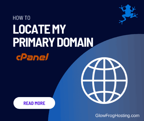 How to Locate Primary Domain