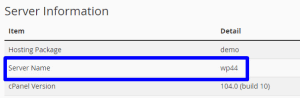 How to Find Your Server Name or IP Address - GlowFrog Hosting